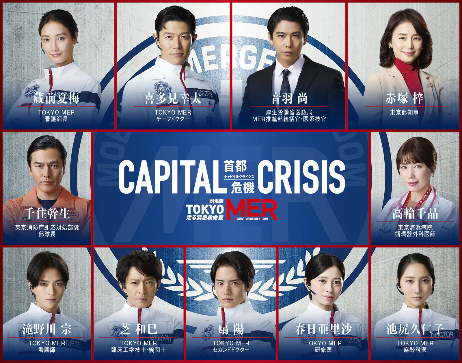 劇場版『TOKYO MER~走る緊急救命室~CAPITAL CRISIS』 劇場版『TOKYO MER~走る緊急救命室~CAPITAL CRISIS』